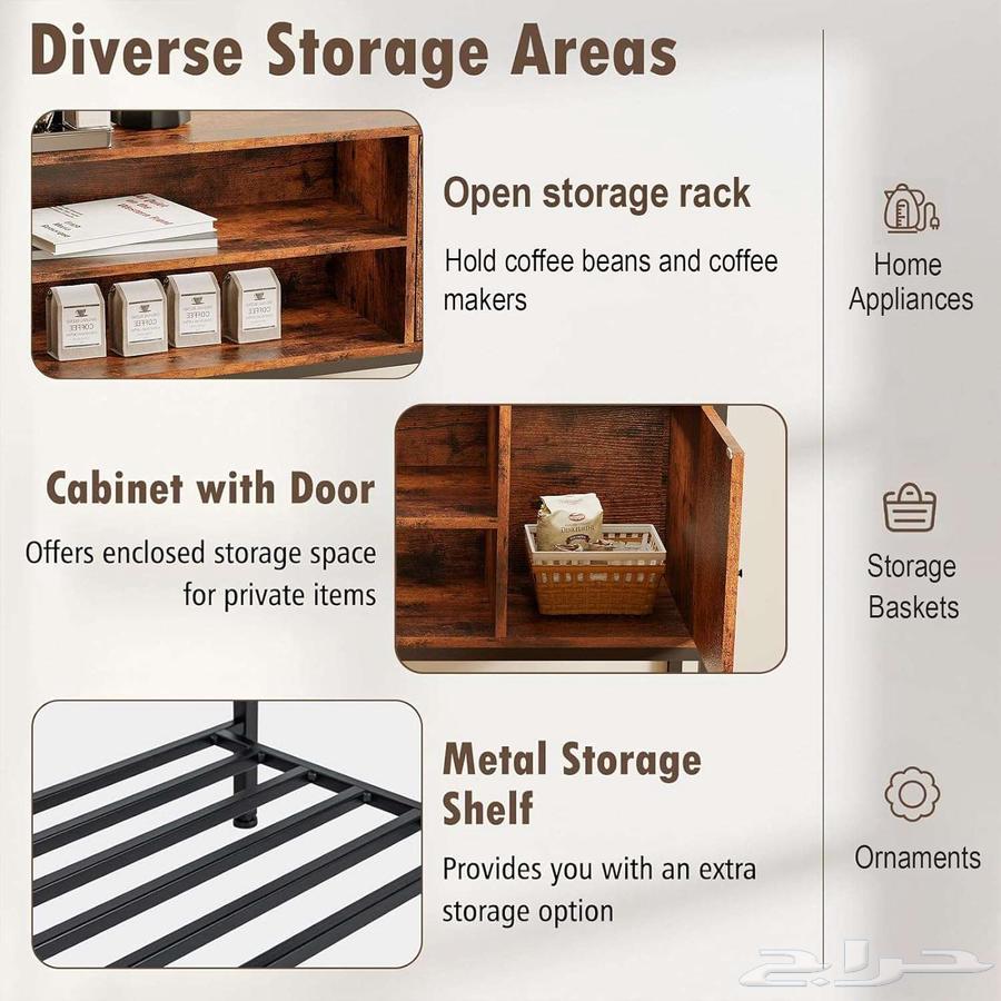 Elegant kitchen side cabinet and coffee table, free shipping within 3 days64419824679169112