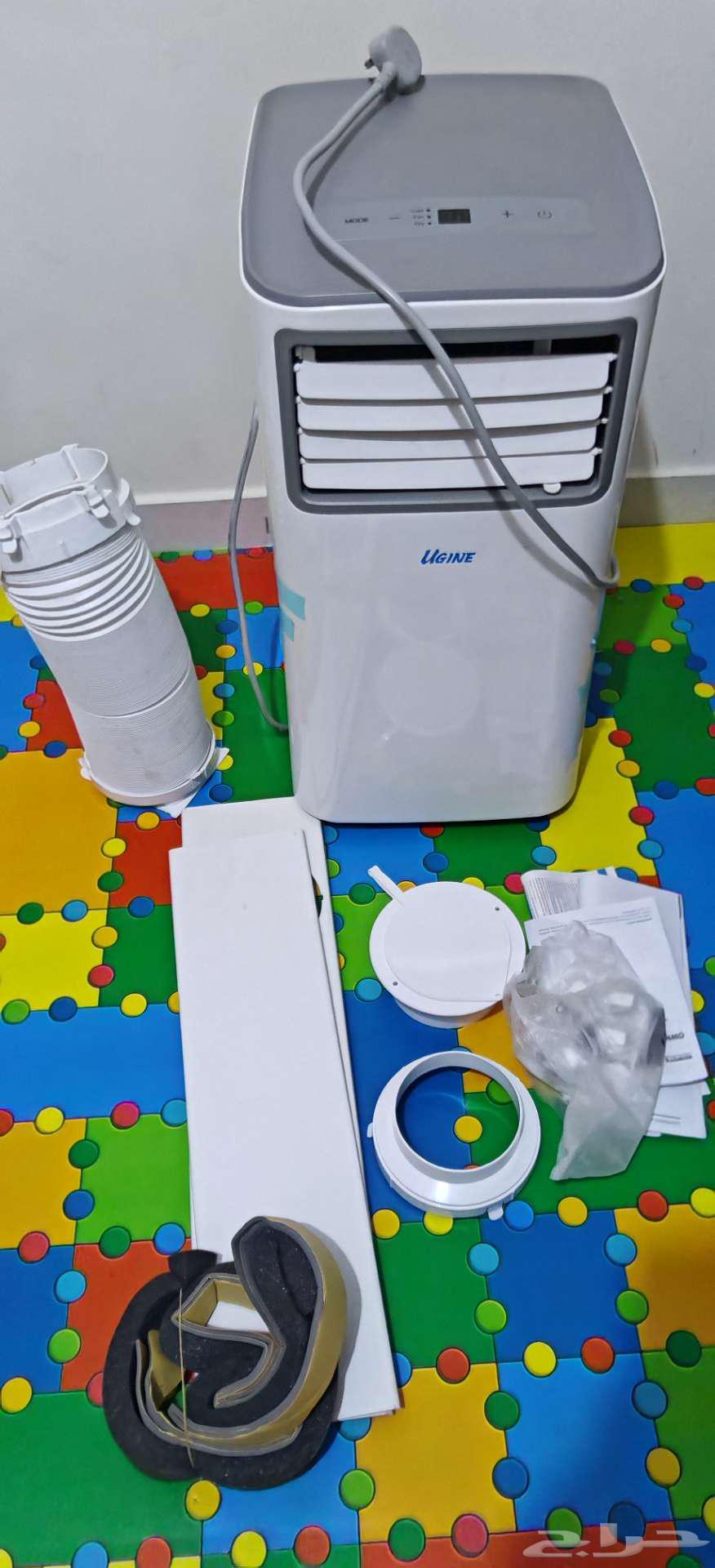 مكيف يوجين متنقل شبه جديد فريون وليس ماء64426604752515113