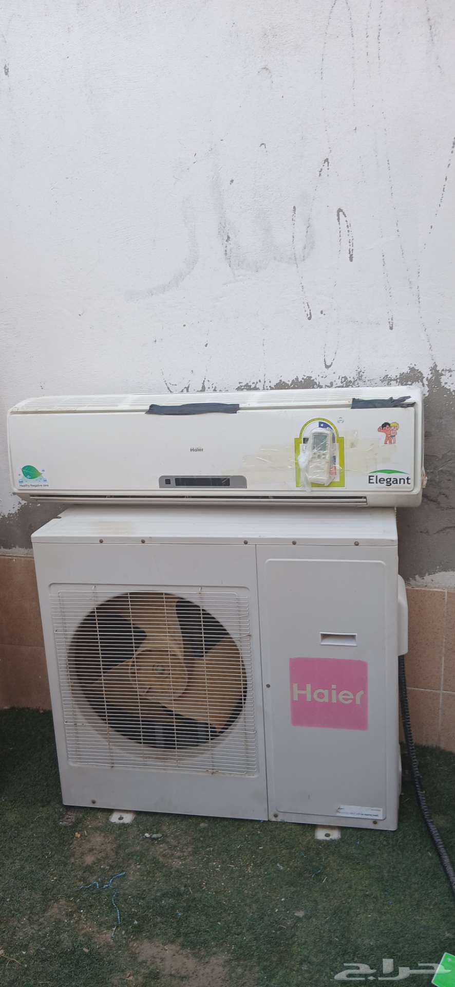مكيف اسبليت ماركة هاير للبيع 26الف وحدة64420621061379111