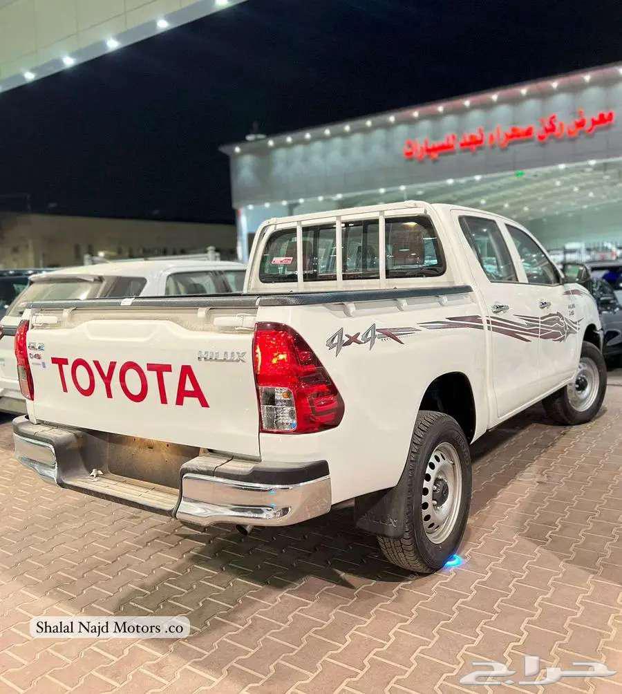تويوتا هايلوكس سلق دبل ديزل 2025 ب1649 ريال شهريا64582677057027112