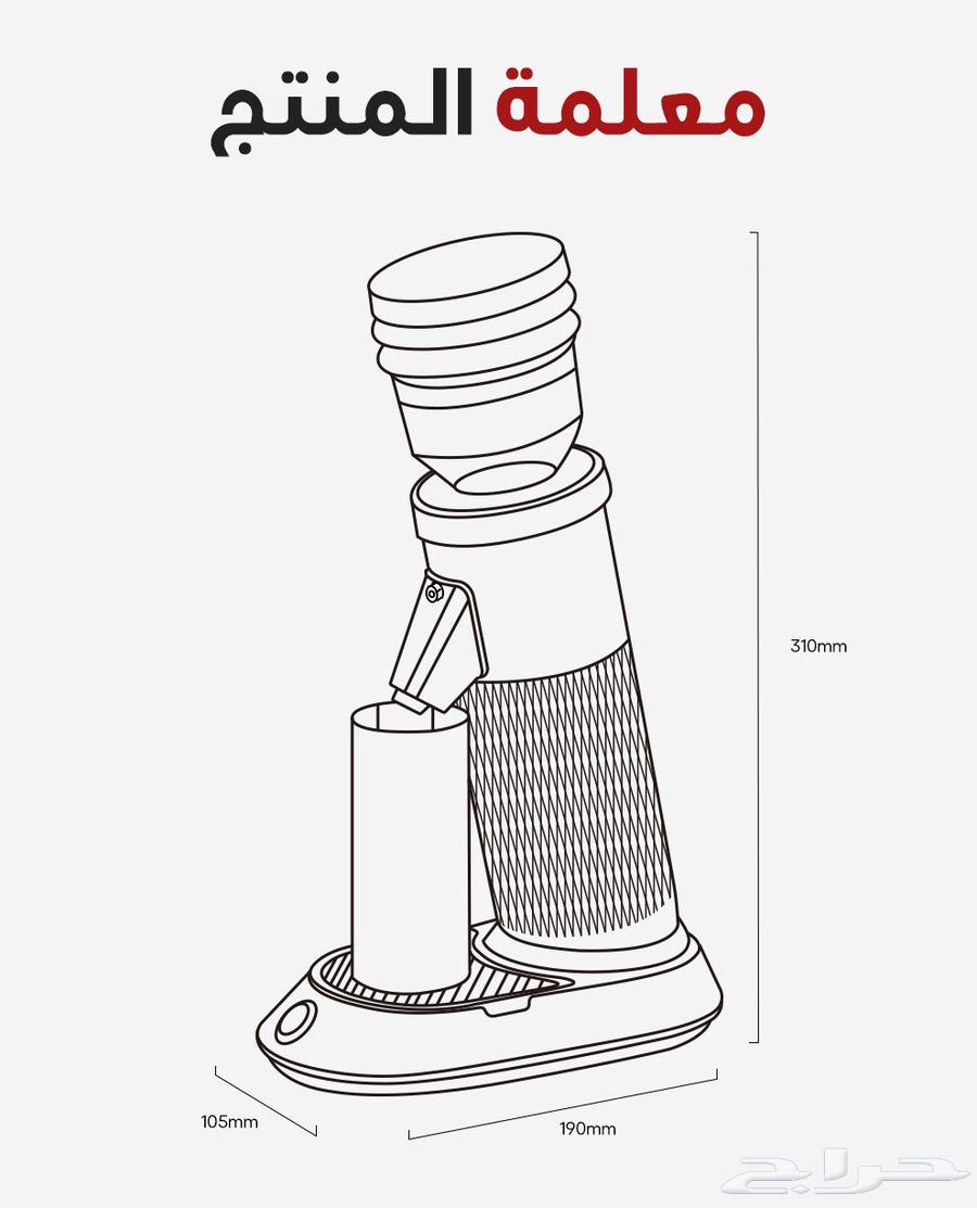 مطحنة قهوة HiBREW G5 مطحنة هايبرو g5 الجديدة64420377704707111