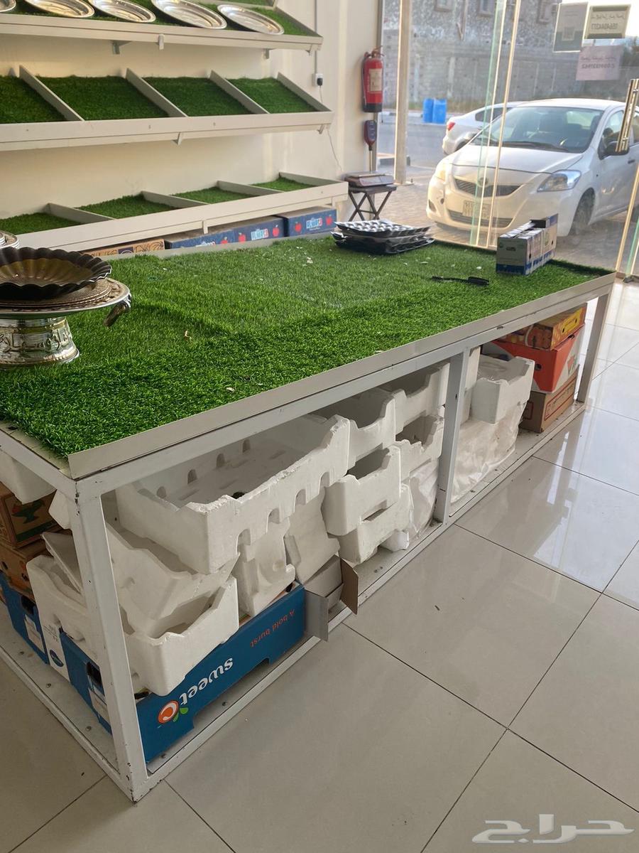 اثاث محل خضار شبه جديد السوم 2000 الموقع ابو معن64419959802881111