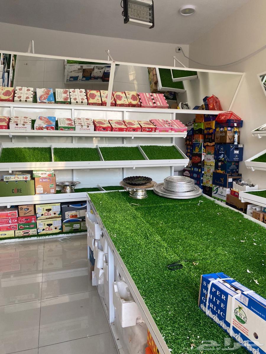 اثاث محل خضار شبه جديد السوم 2000 الموقع ابو معن64419959802881110