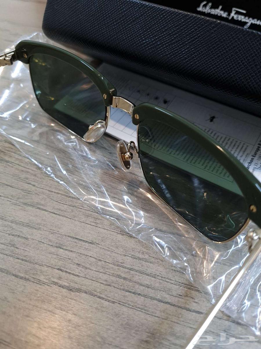 نظارة شمسية ماركة Salvatore Ferragamo (أصليه).64421350842755114