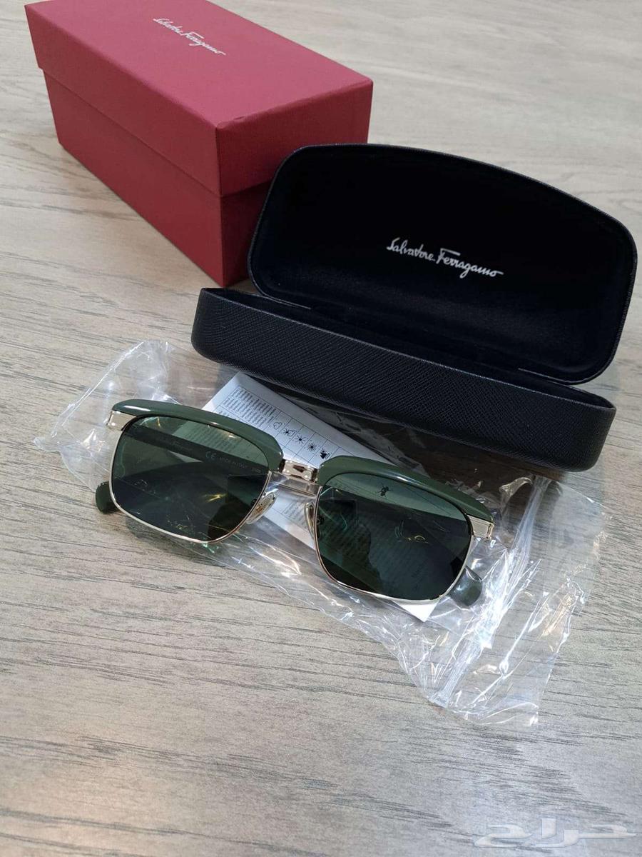 نظارة شمسية ماركة Salvatore Ferragamo (أصليه).64421350842755113