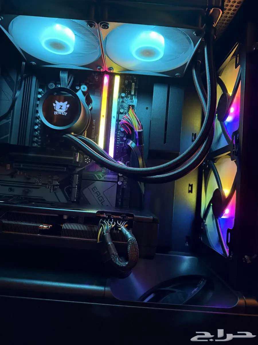 مبرد مائي مع شاشه NZXT Kraken 240mm (RGB) جديد64421960336257114