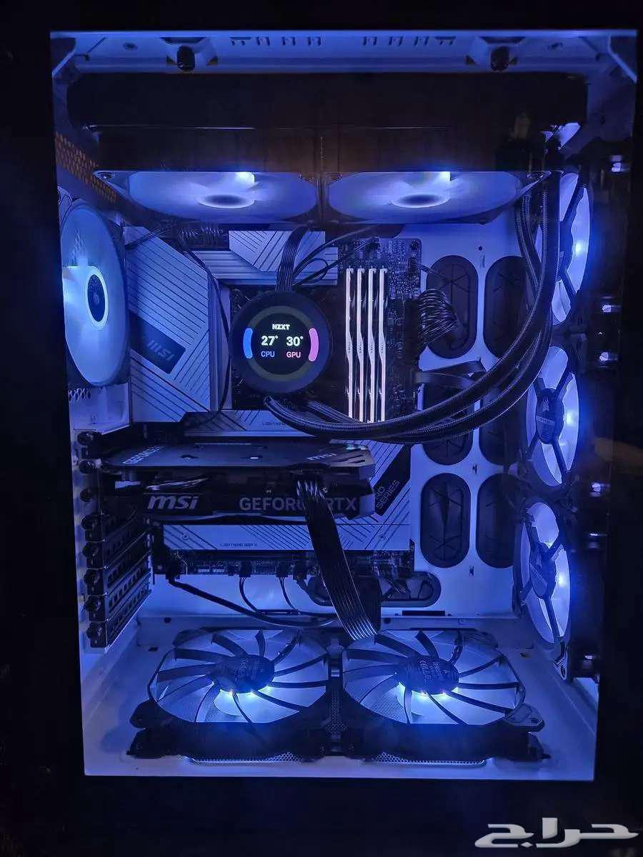 مبرد مائي مع شاشه NZXT Kraken 240mm (RGB) جديد64421960336257112