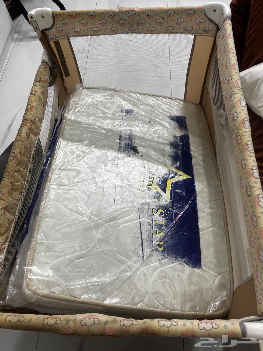 سرير اطفال جديد مع مرتبه   عربية سوق اطفال64421499260675113