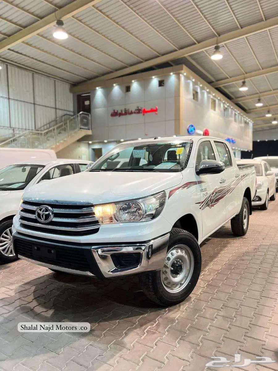 تويوتا هايلوكس سلق دبل ديزل 2025 ب1649 ريال شهريا64582677057027110
