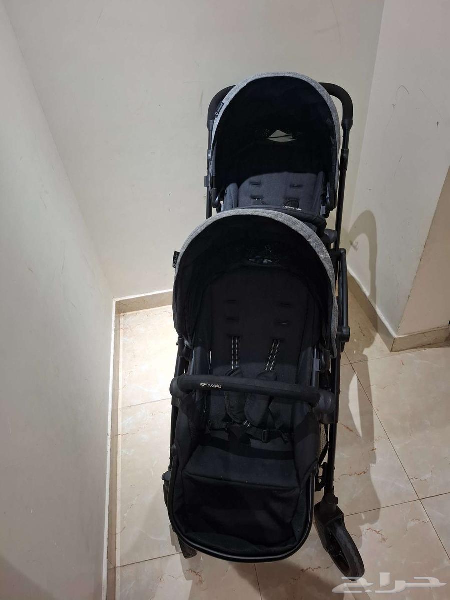 عربة أطفال مزدوجة Kolcraft شبه جديدة64423118865923114