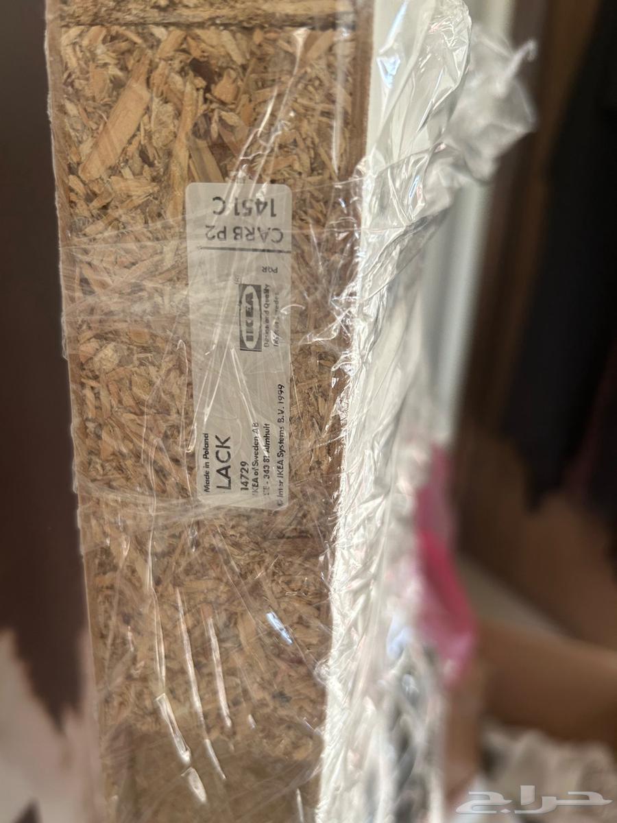 ارفف أيكيا و لوحة ايكيا واثنين رف طويل ابيض64423864313474110