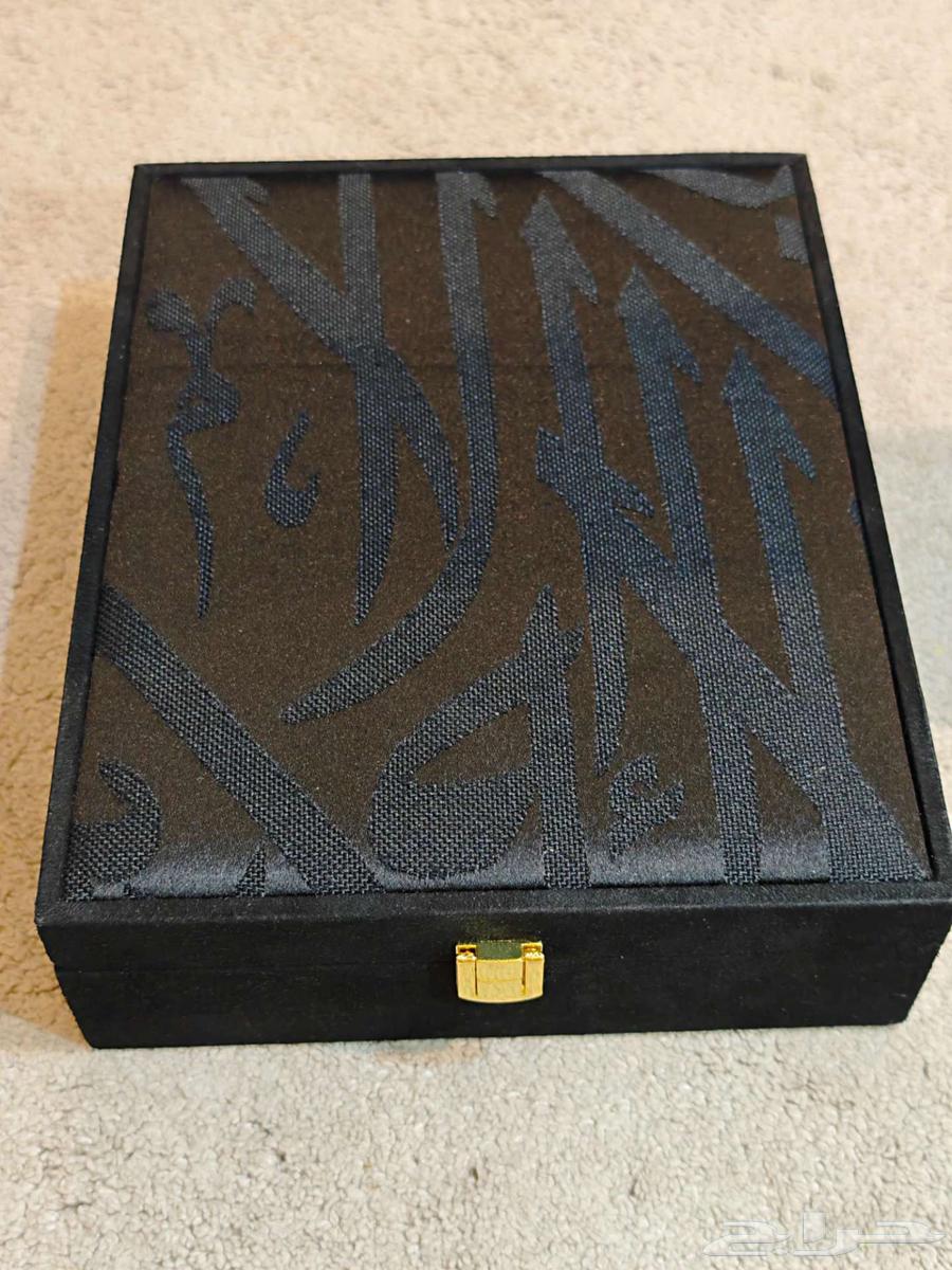 مصحف وسط مغلف قماش الكعبة الأصلي64424212583171111