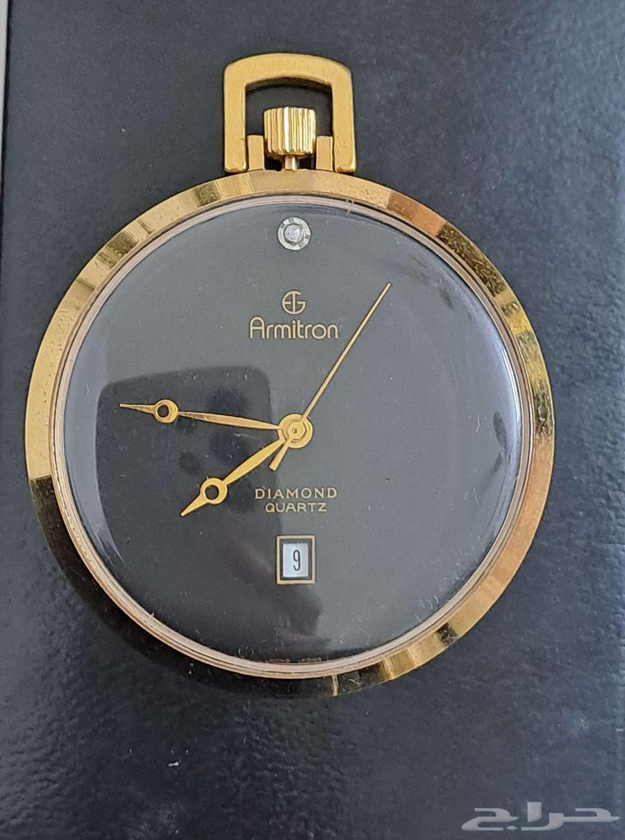 ساعة جيب فنتج بفص ألماس64425462006786110