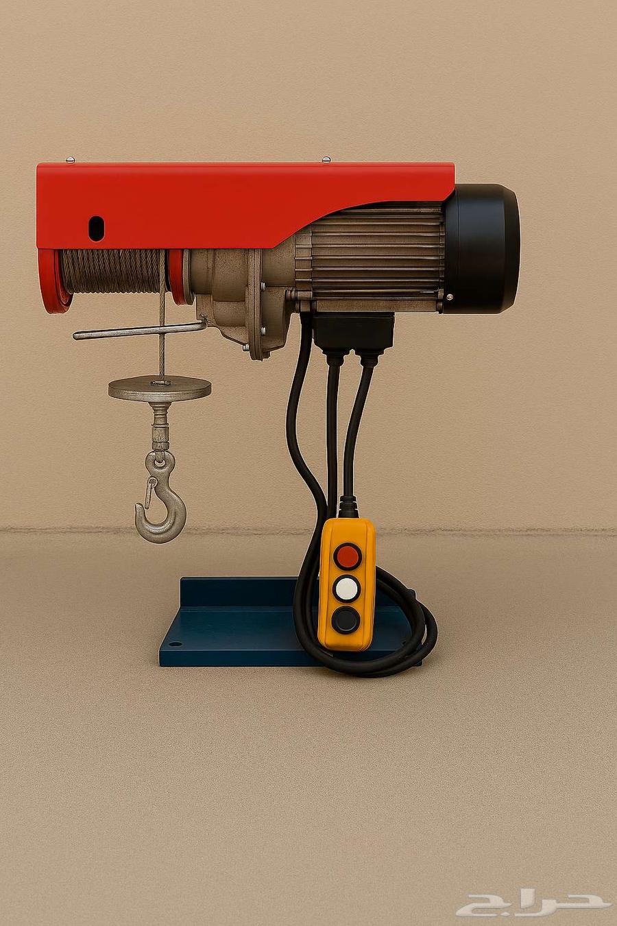ونش كهربائي احترافي قوة رفع دقيقة وتحكم بثلاثة أزرار64426012825729110