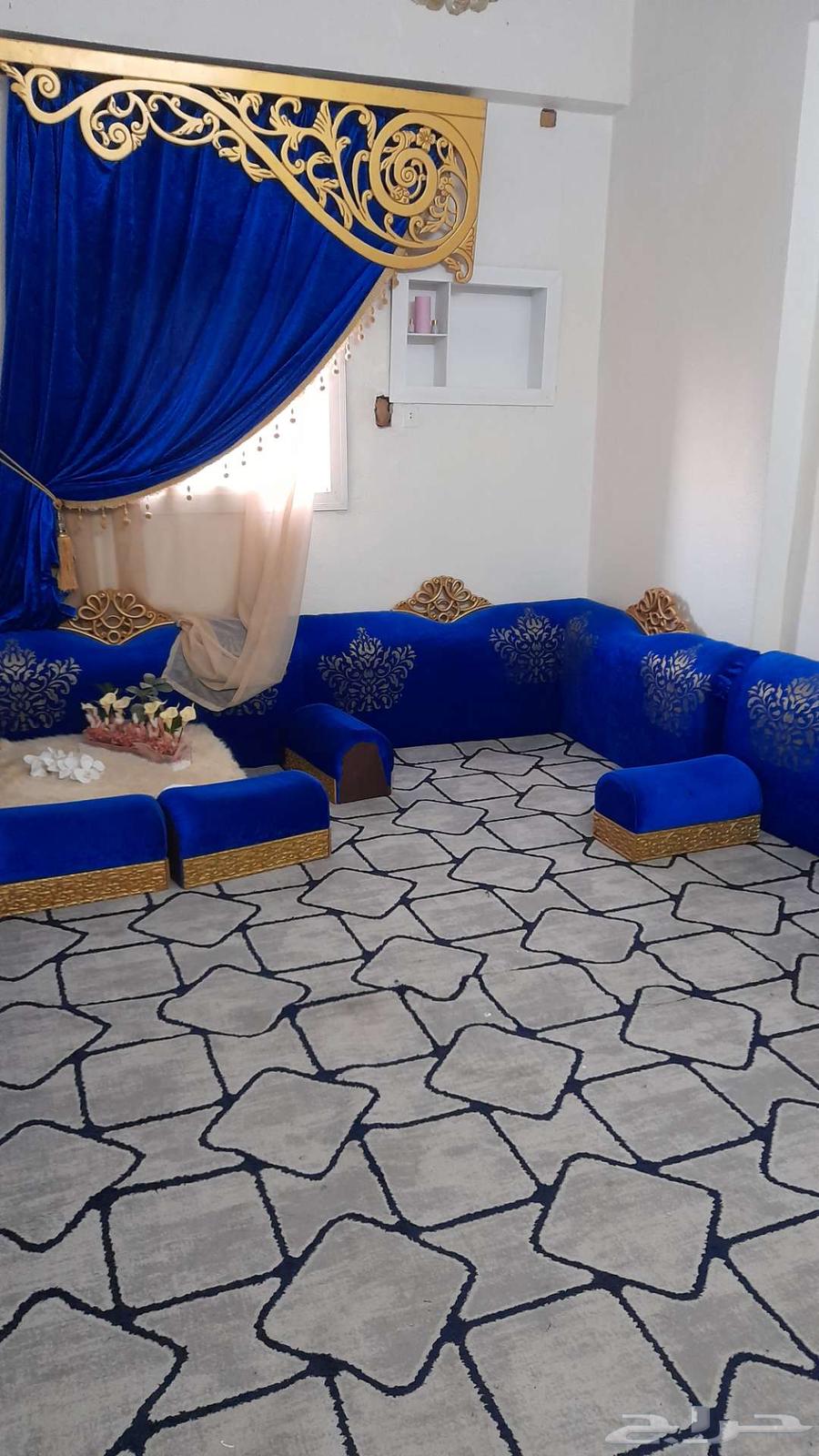 Clean used majlis with cushions64420607441281110