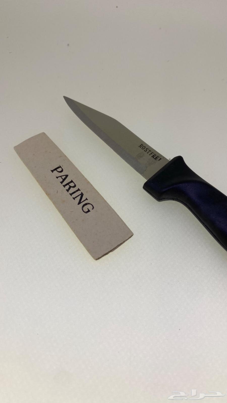 سكاكين مع قاعدة خشبية64424595217409112