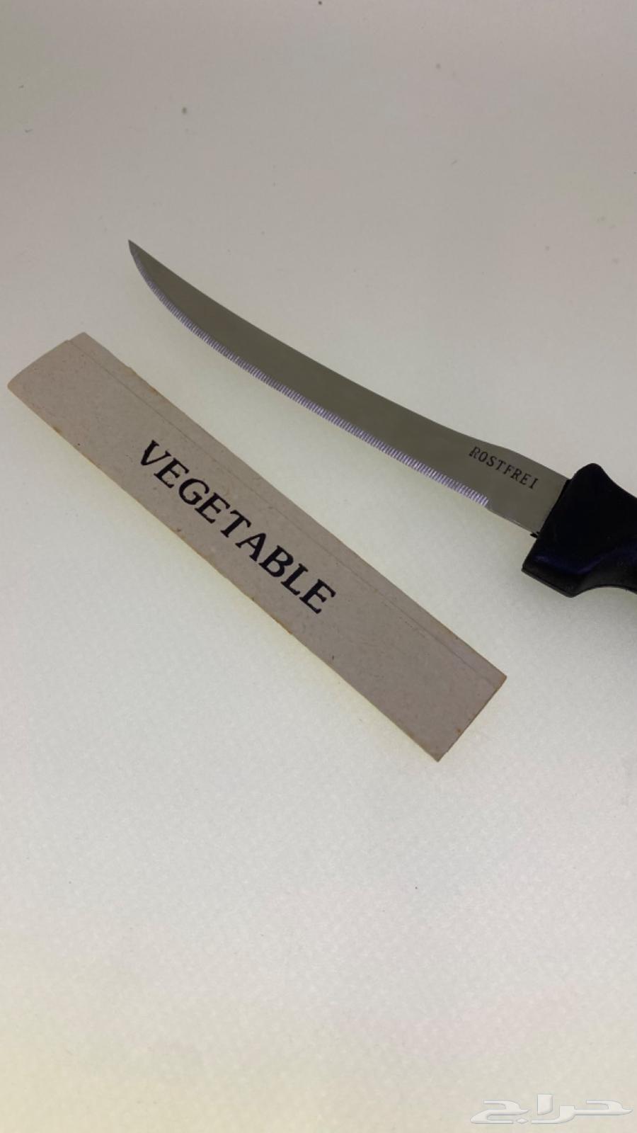 سكاكين مع قاعدة خشبية64424595217409113