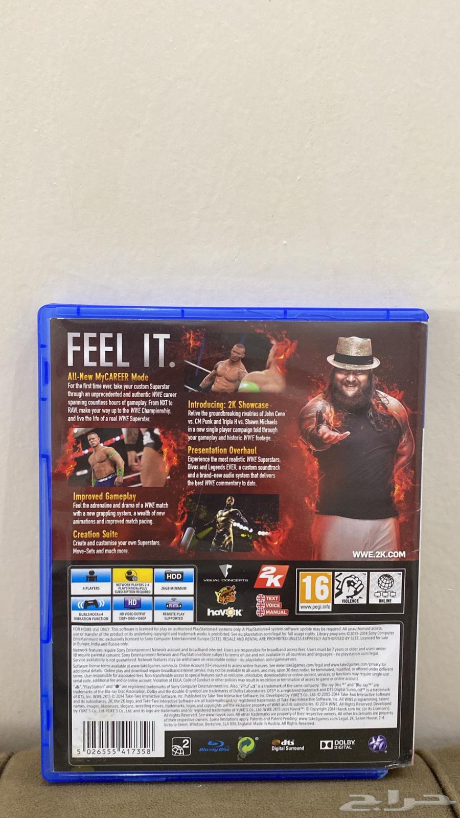wwe 2k15 playstation 464422626046083111