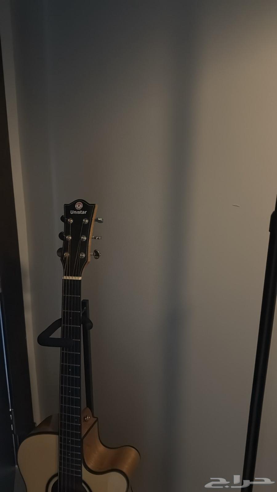 جيتار يونستار اكوستيك خشبي نظيف64423877641090112