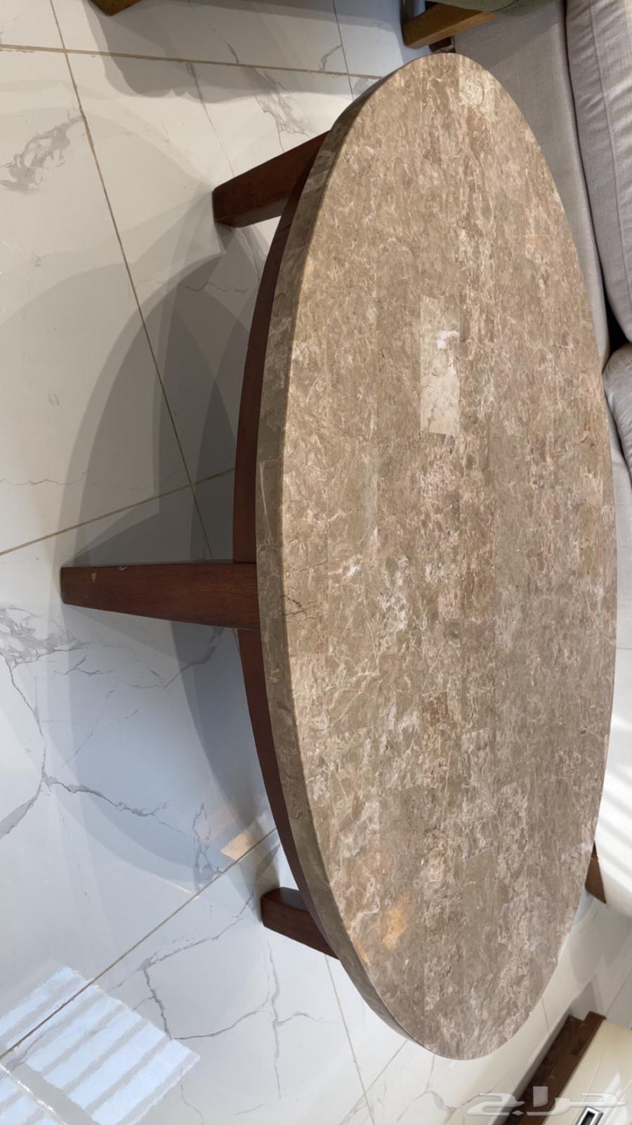 6 طاولات للبيع 5 رخام طبيعي64426093478658113