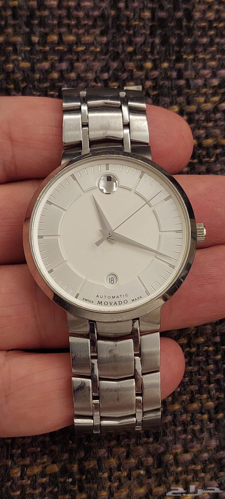 ساعة نوع موفادو رجالية اوتوماتيك حجم كبير سويسرية أصلية64425448688769111