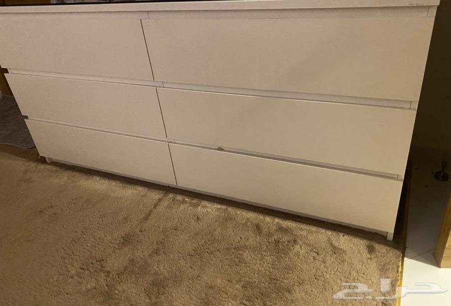 غرفه نوم ايكيا بحاله ممتازه64425435236226111