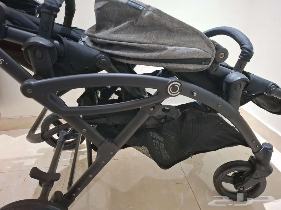 عربة أطفال مزدوجة Kolcraft شبه جديدة64423118865923112