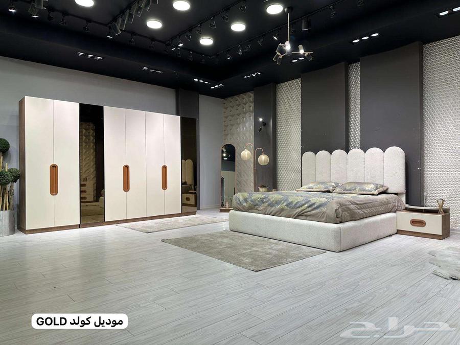 غرفة نوم تركي 9 قطع جديد بالكرتون متوفر كمية64426362373634110