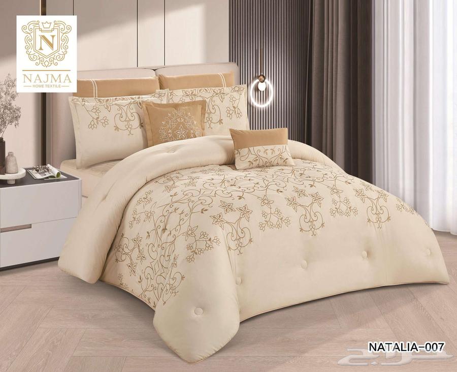 لحاف ناتاليا مطرز نفر 5 قطع64425138599169113