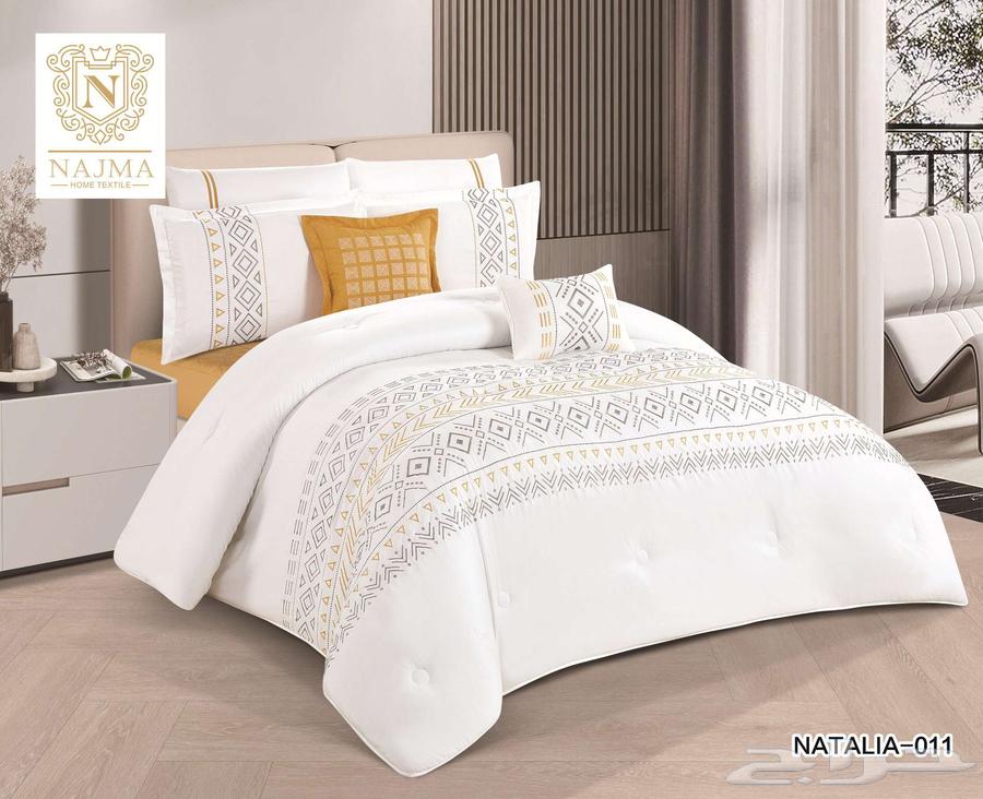 لحاف ناتاليا مطرز نفر 5 قطع64425138599169110