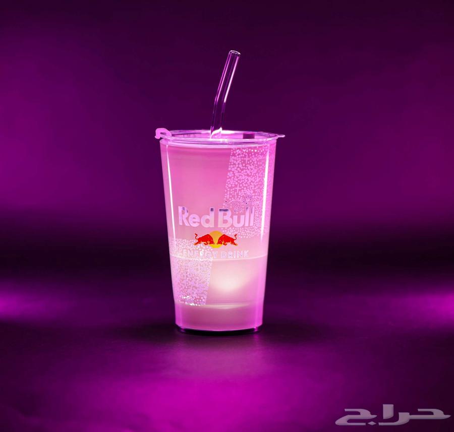 كوب ريد بول وردي المضيء64426147491713110