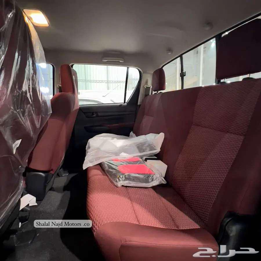 تويوتا هايلوكس سلق دبل ديزل 2025 ب1649 ريال شهريا64582677057027114