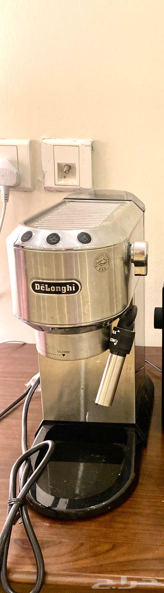 الة ديكا لصنع القهوة لم استخدمها ولا مرة مع جميع ملحقاتها64427169531778110