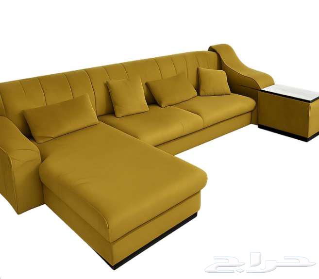 كنب مع طاولة متصلة بها64433593229441110