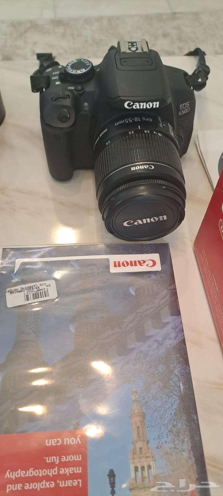 للبيع كاميرا كانون Canon EOS 650D بعدسة 18-55mm64431698813825111