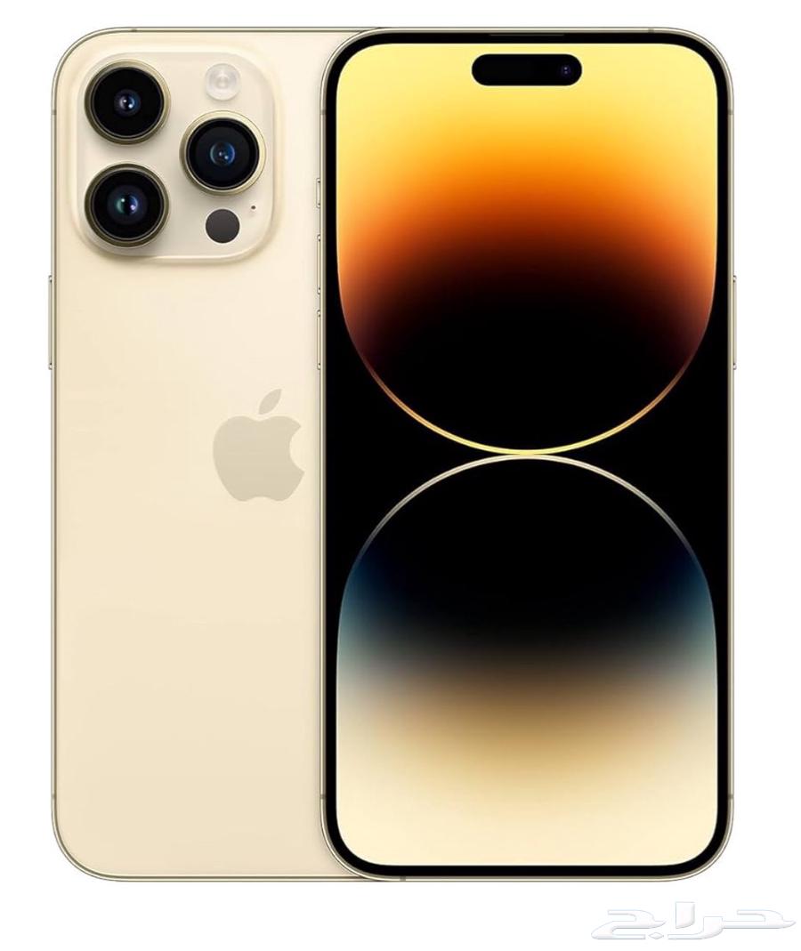 جهاز ايفون 14 برو ذهبي 128 جيجا بايت مستعمل لمدة 6 اشهر فقط64431008156161110
