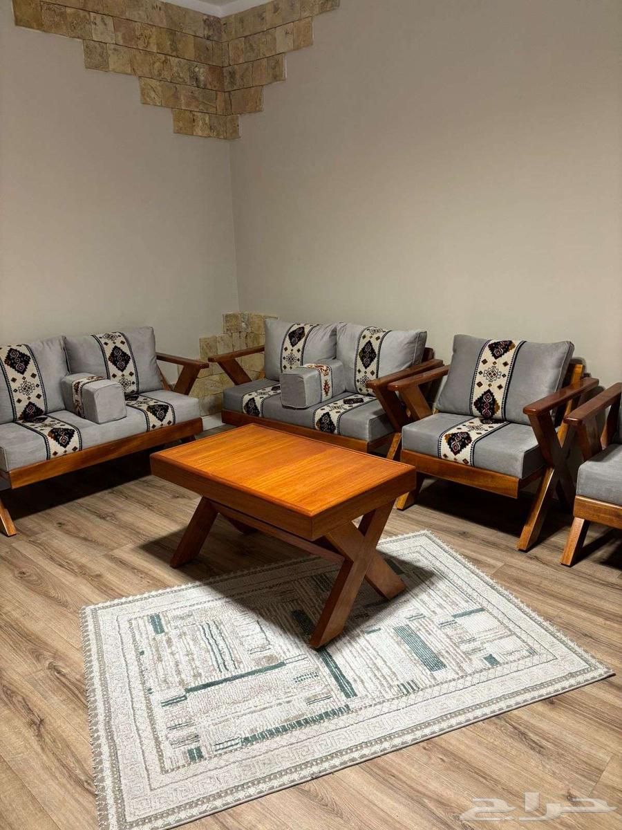 طقم كنب (3 قطع فردين -و2 كرسيي مفرد)64428147148035114