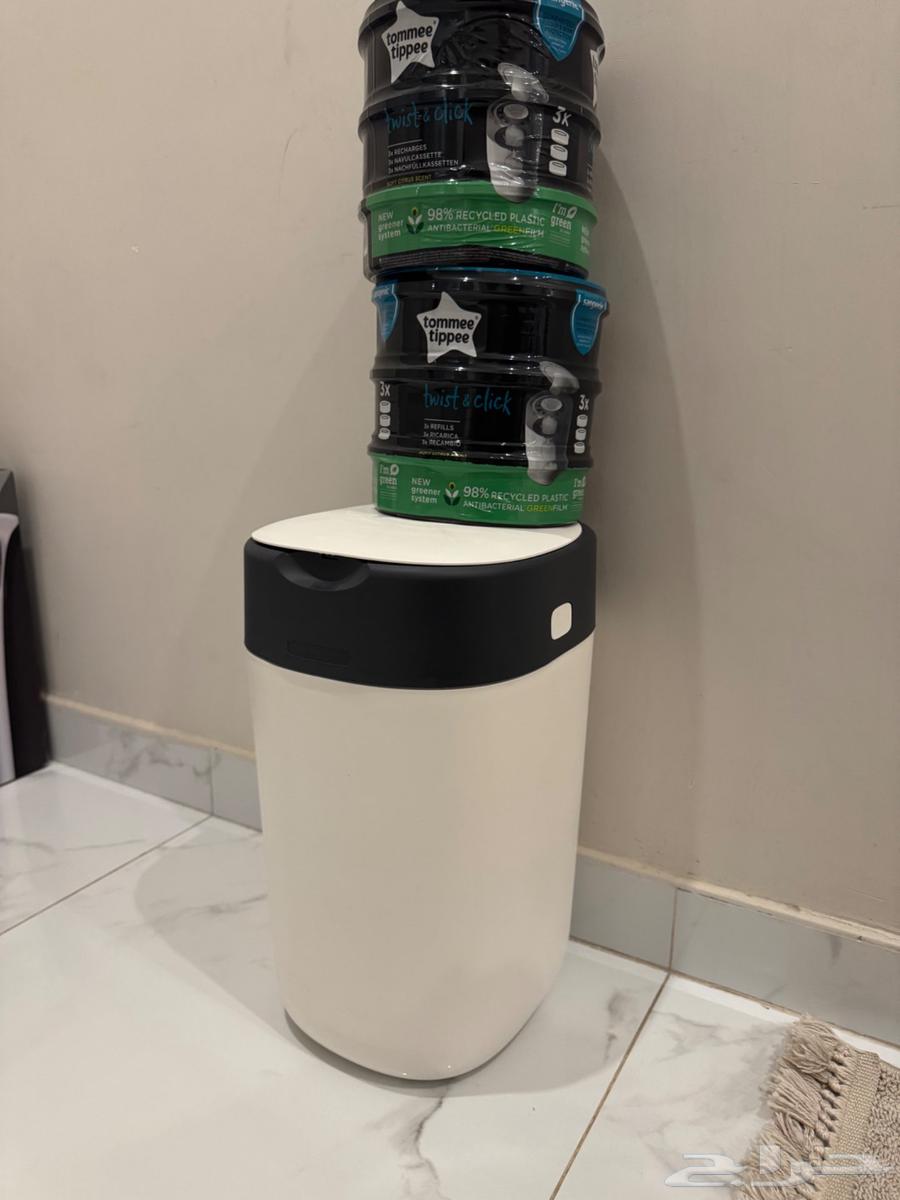 بيبي بريزا محضرة الحليب مع سلة حفاضات تومي تيبي جديدة64436856512899110