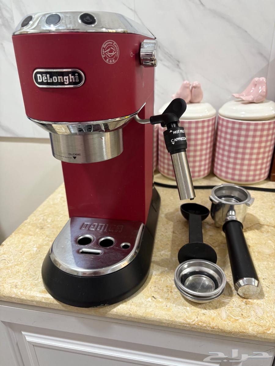 مكينه قهوه ديلونجي لون احمر64430245508994110
