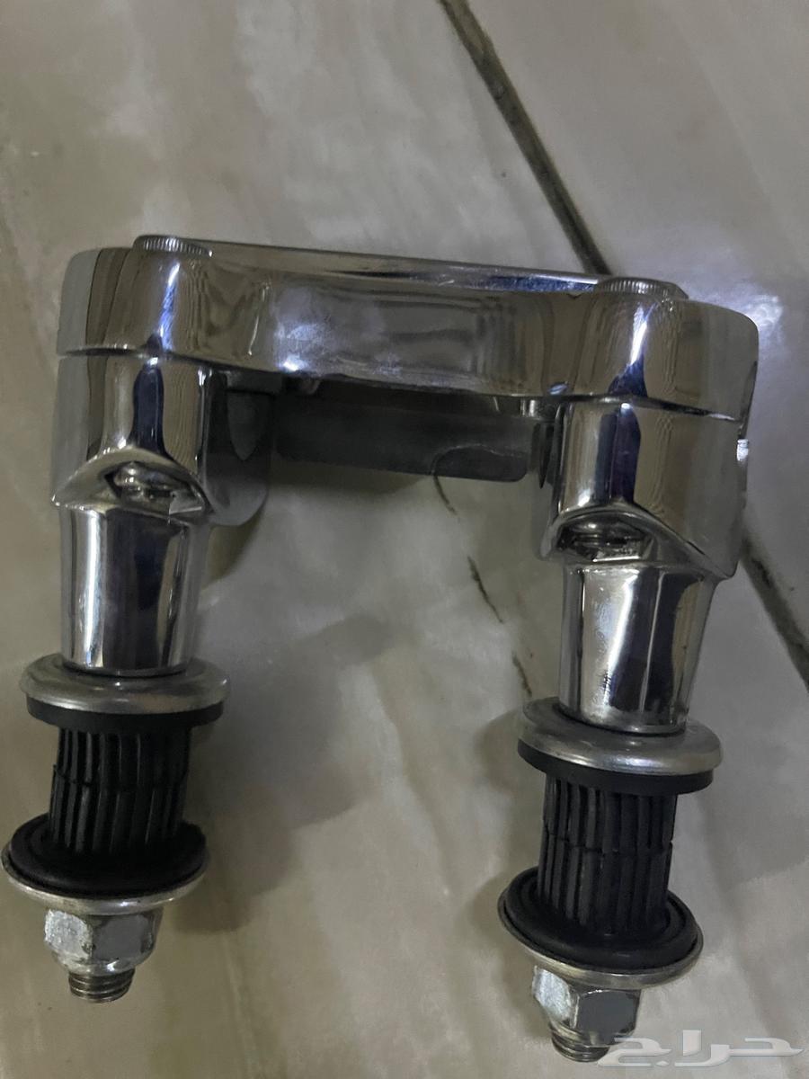 مثبت هاندل بار رايزر كروم للسوفتيل المقاس 1 بوصة64591743730947113