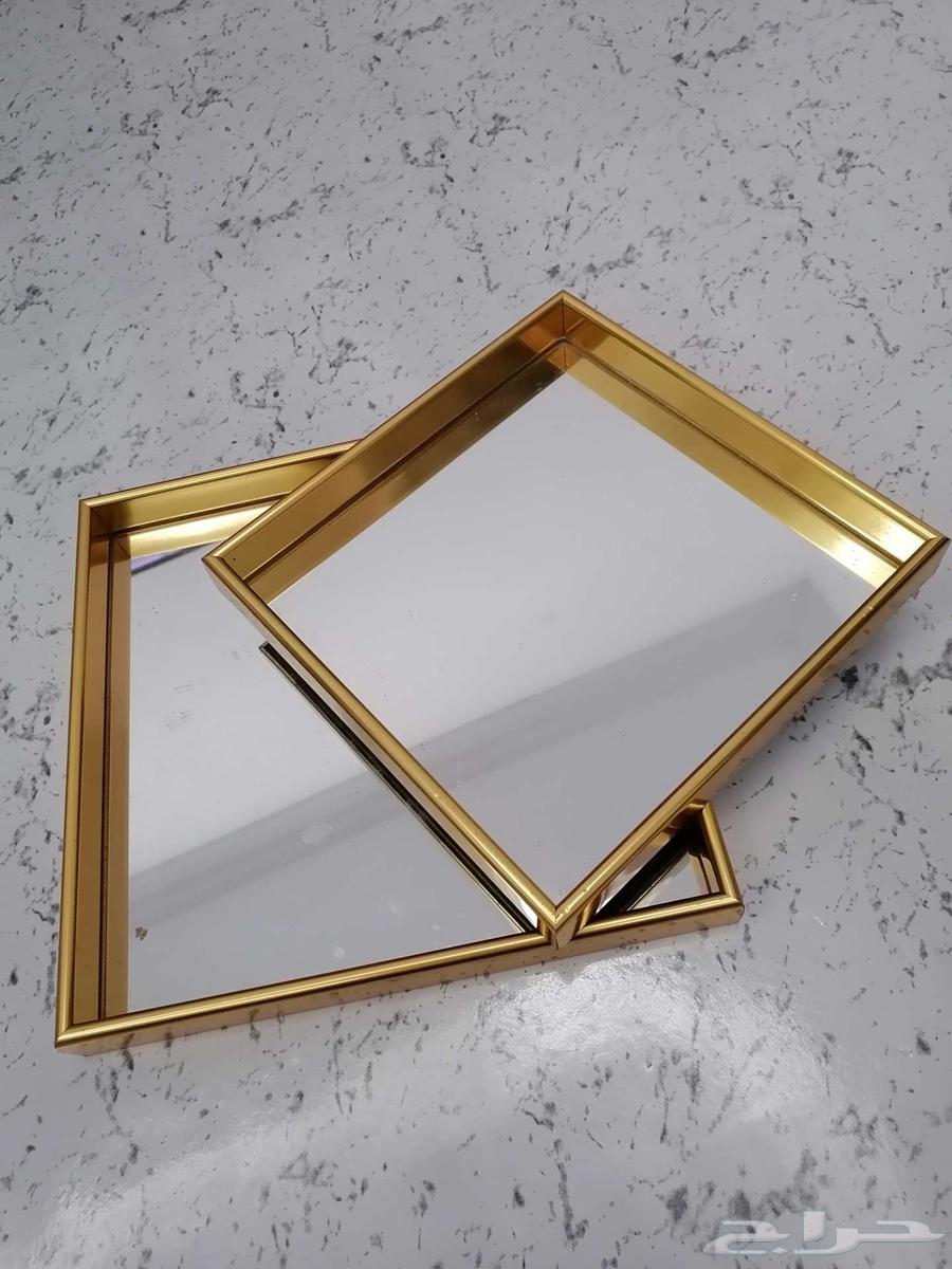 طقم صحون ذهبية64431828415491111