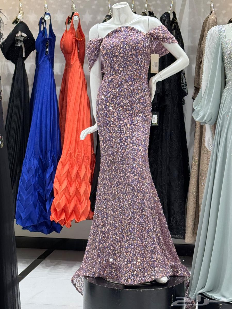 بيع فستان سهرة جديد لبسه لمرة واحدة64433337147138110