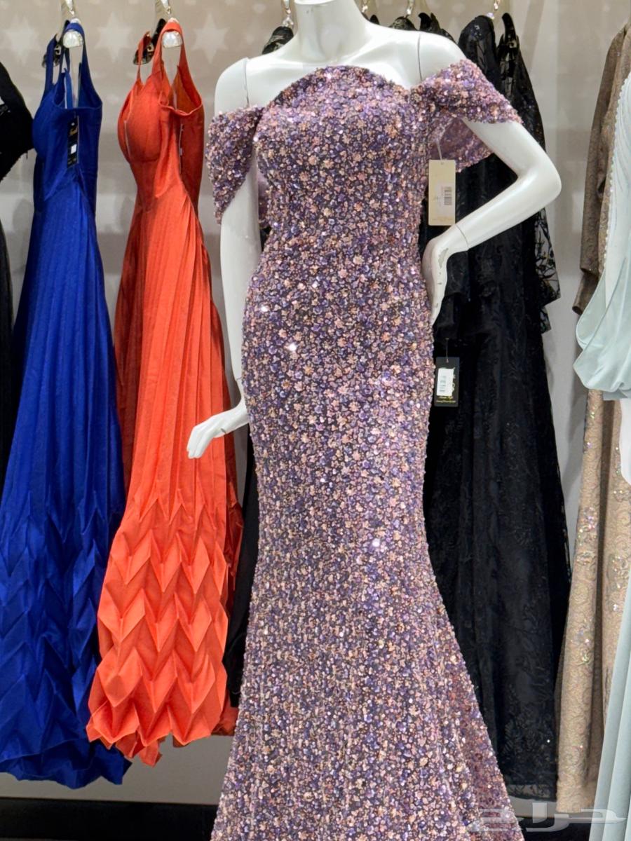 بيع فستان سهرة جديد لبسه لمرة واحدة64433337147138111