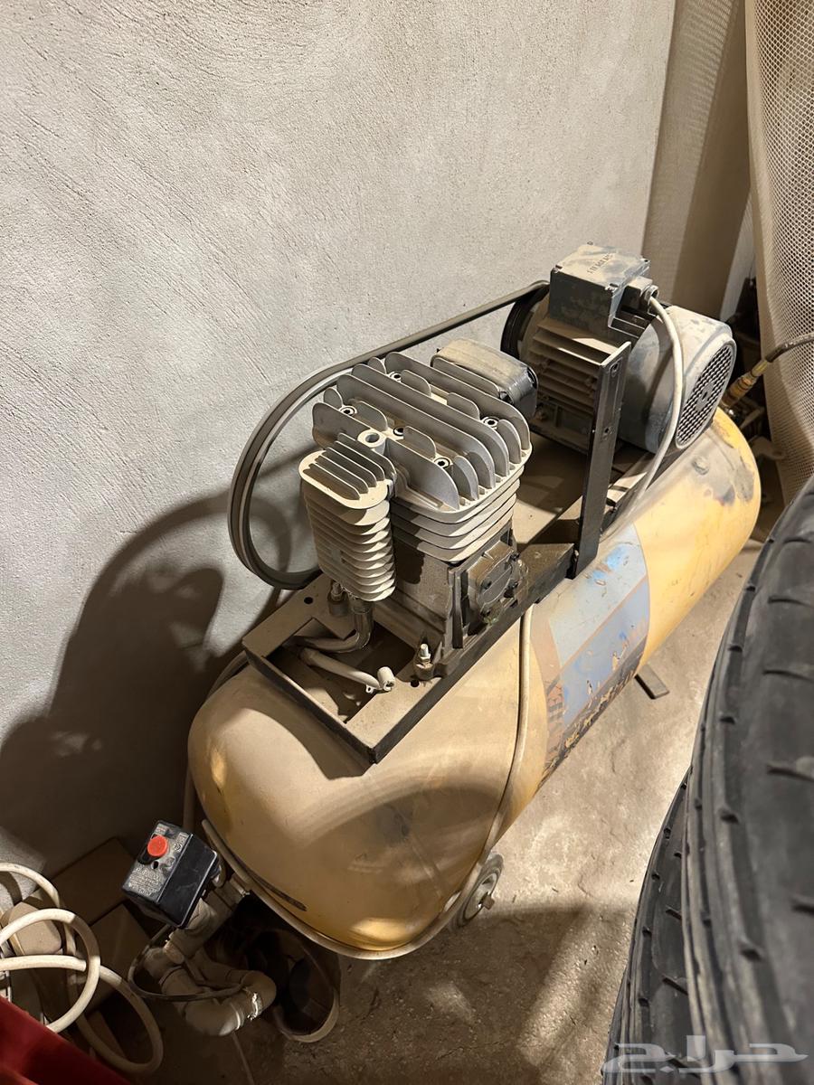 كمبرسر هواء 100 لتر للبيع64434033887362110