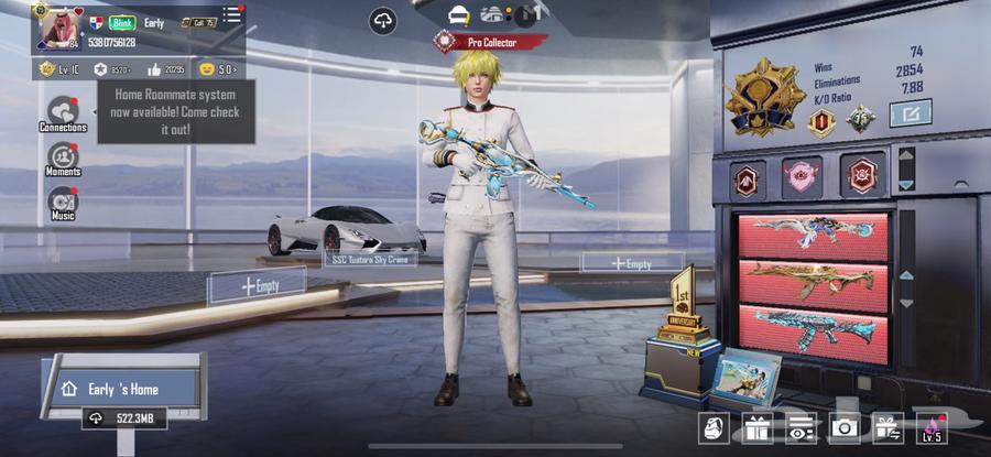 حساب ببجي عالمي مستوى الحساب8464432944569729110