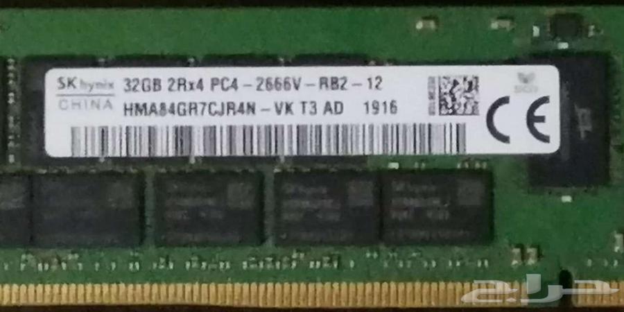 DDR4-2666 32GB 2Rx4 ECC RDIMM64433899686275110