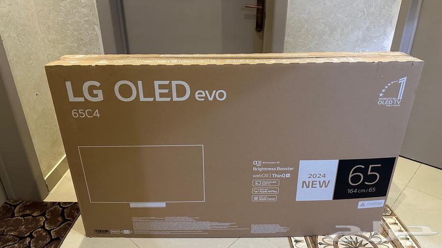 تلفزيون LG OLED evo AI C4 4K الذكي 65 بوصة شبه جديده64430792576003110