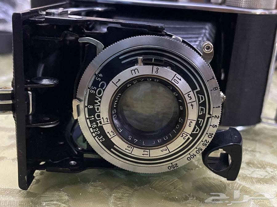 Agfa for photography enthusiasts or antiques, large folding camera64427919314307113