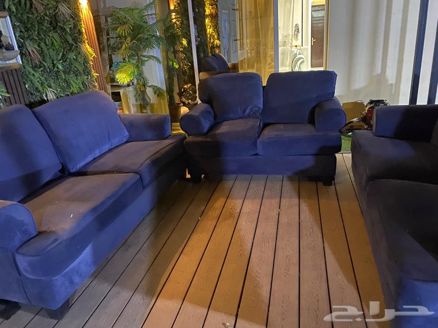 كنب ثلاث قطع للبيع64430462131970110