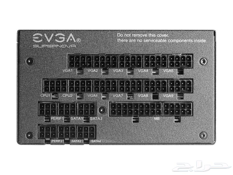 بورسبلاي بلاتينيوم EVGA Power Supply 1600w جديد64432687111681114